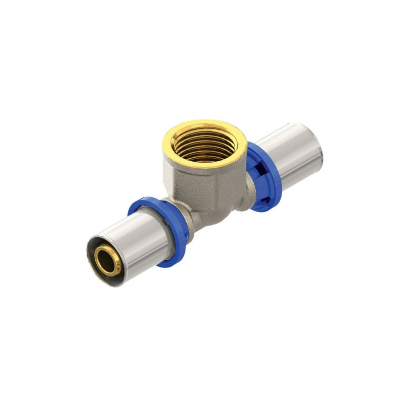 GERPEX 20x1/2x20 F. TEE PRESS.ACQUA